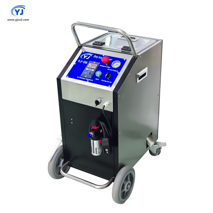 Mugg tørris rensemaskin